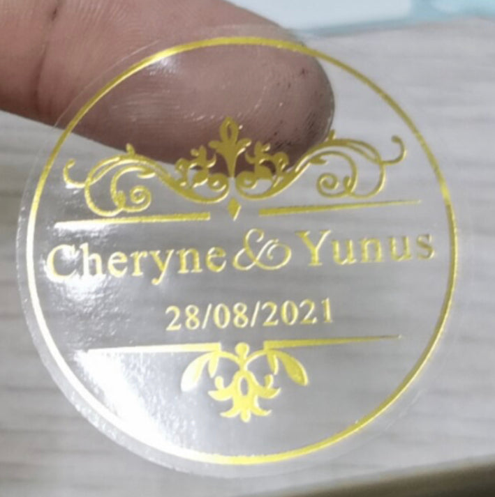 Etiquettes autocollantes