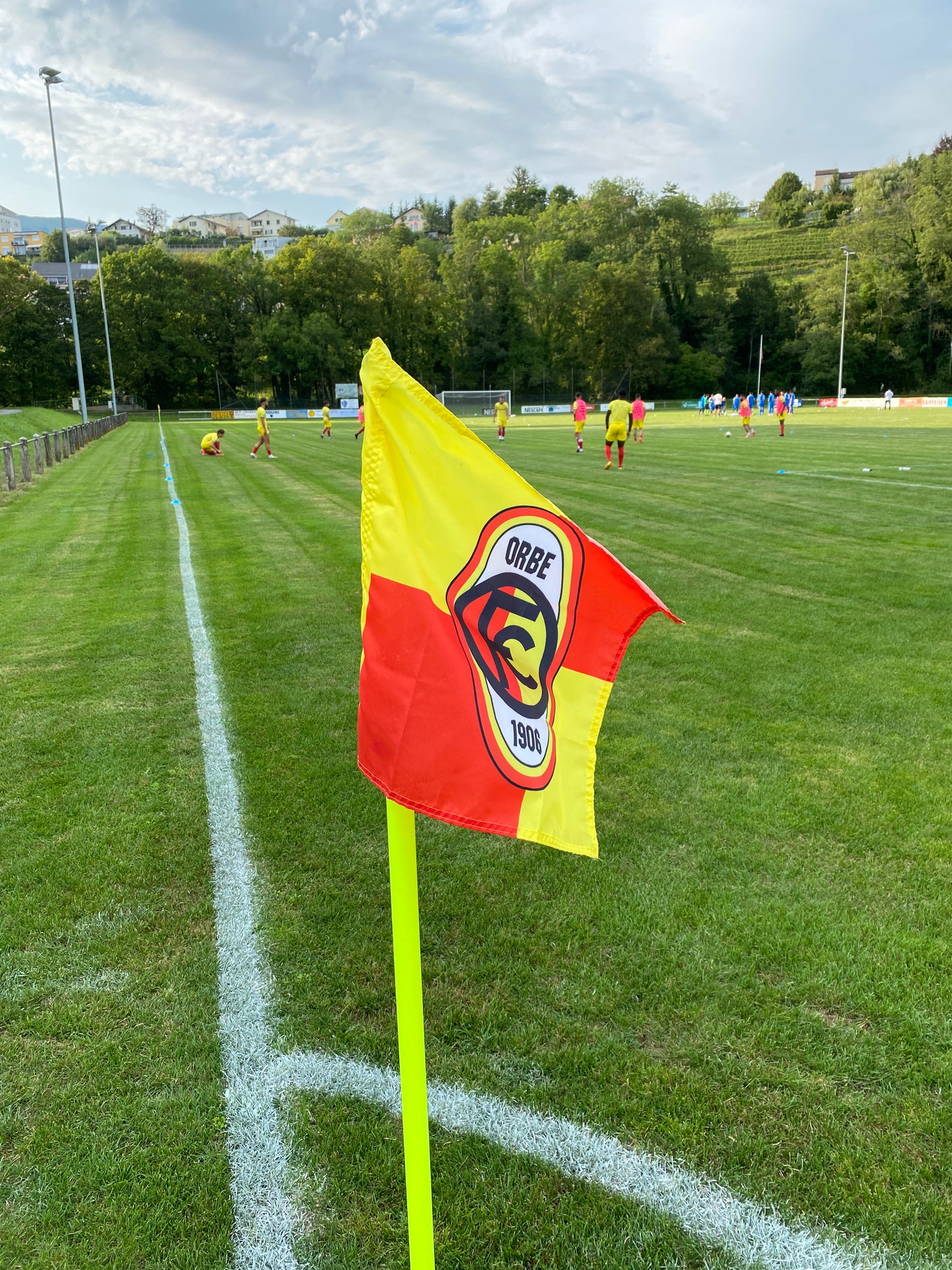 Drapeaux de corner