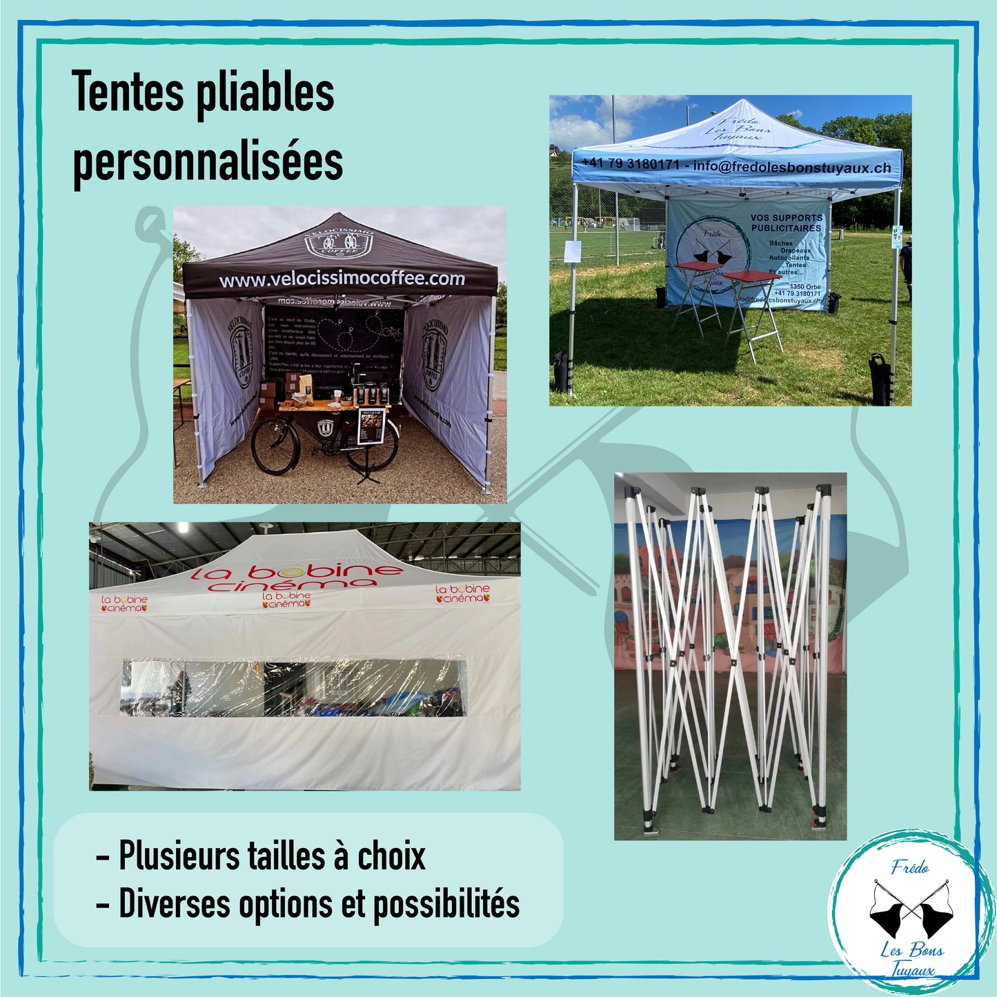 Tentes pliables