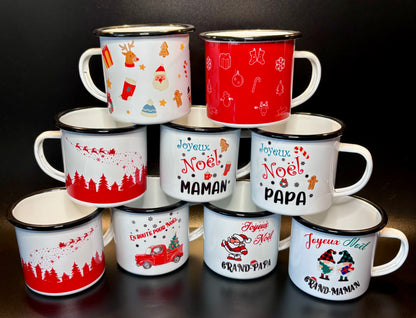 Tasses en métal